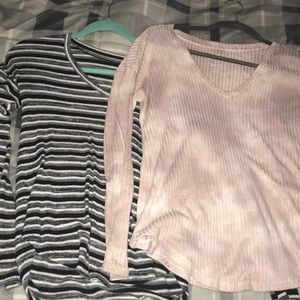 2 AMERICAN EAGLE SHIRTS